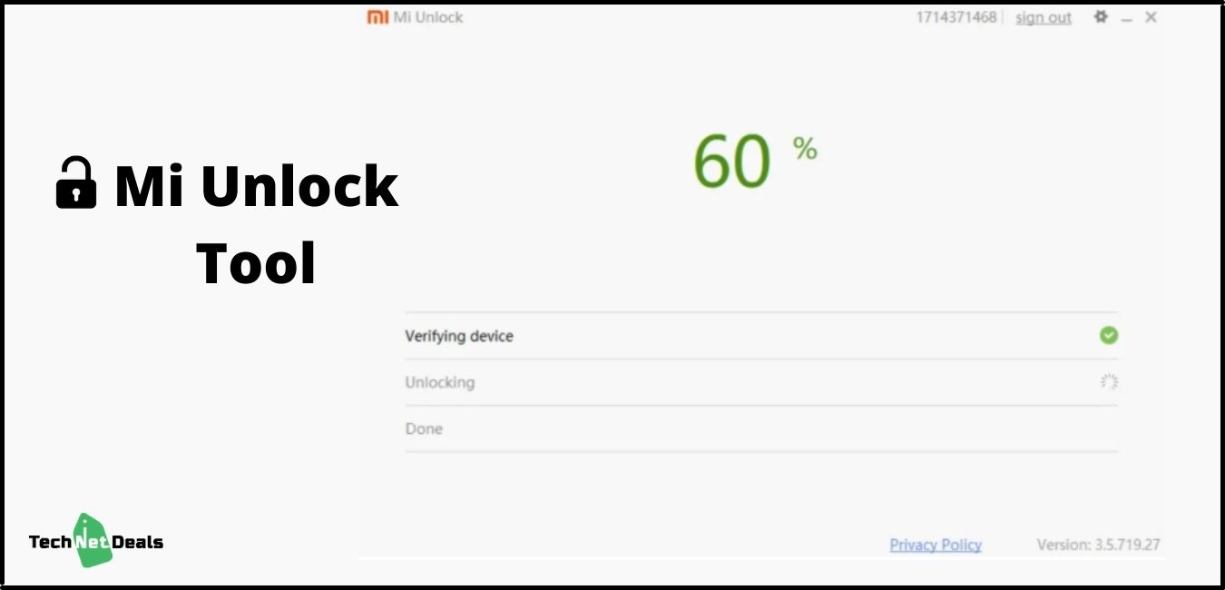 Mi Unlock Tool