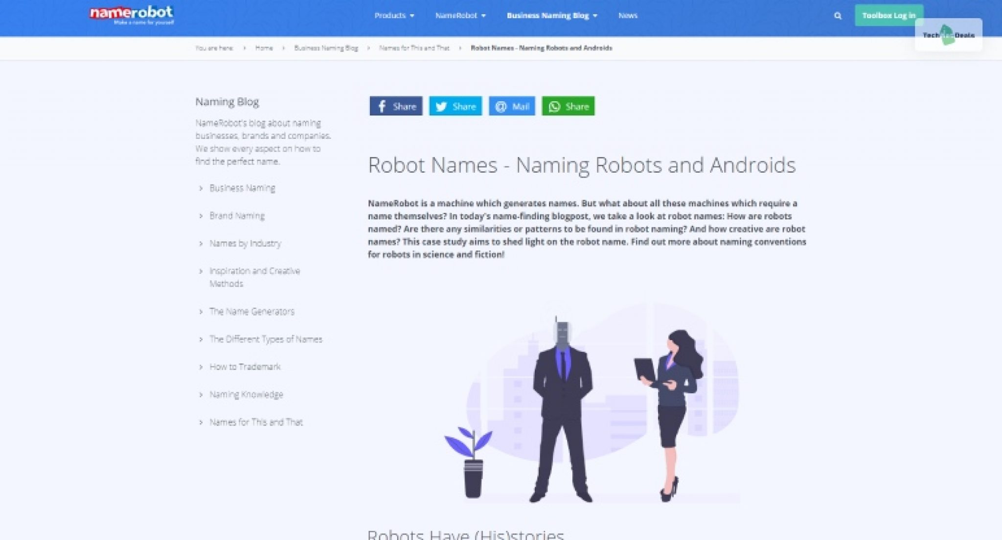 Robot Name Generator How To Choose Your Robot Name?